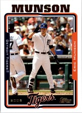 2005 Topps Baseball Card #379 Eric Munson