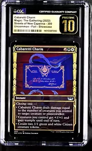 MTG Magic the Gathering Streets of New Capenna Cabaretti Charm CGC 10 Pristine - Picture 1 of 4