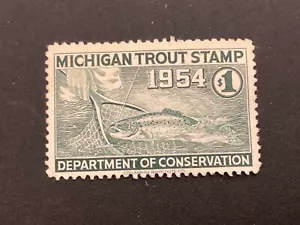 ICOLLECTZONE US Michigan 1954 VF used - Picture 1 of 2