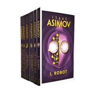 Isaac Asimov Robot Series 6 Books Collection Set (I, Robot, The Robots of Dawn.. - Foto 1 di 3