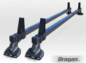 Roof Rack Bars + Load Stops For Peugeot Expert 1995-2007 Van Top Rails Accessory - Picture 1 of 6