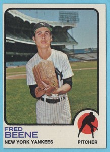 1973 Topps Fred Beene New York Yankees #573