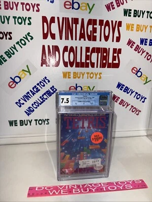 Tetris Nintendo NES CGC Graded 7.5 Complete in Box CIB 1989 🔥 - Image 1 of 4