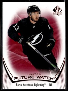 2021-22 UD SP Authentic Future Watch RED Boris Katchouk Rookie #154