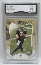 2021 Panini Drew Brees Playoff Card Gem Mint 10!