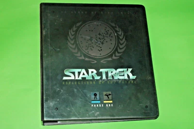 STAR TREK 30 Years Reflections of Future BASE CARD SET + 2 INSERT SETS + BINDER - Image 1 of 4