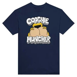 Coochie Muncher Heavyweight Cotton T-Shirt with Double-Needle Stitching - Picture 1 of 12