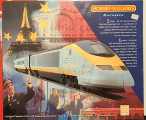 HORNBY RAILWAYS- Class 373 Locomotives (1 Powered & 2 Saloon Cars) EUROSTAR- OO - Picture 1 of 12