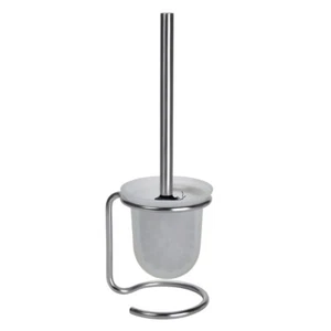 BOMEGA WC-Garnitur Bürste schwarz Chrom poliert Bad & WC > freistehend anwendbar - Bild 1 von 7