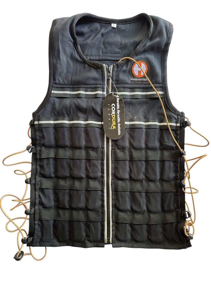 Giubbotto Zavorrato GORILLA SPORTS Regolabile 10-30kg - Pesi In Ferro, Nylon, Schiuma TPE, Nero - Foto 11