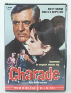 Charade DVD Cary Grant Audrey Hepburn NEW ! - Imagen 1 de 7