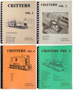 Critters Volumes 1 to 4 Compiled by Samuel S Eakin, Select Volume 1, 2, 3 or 4 - Picture 1 of 9