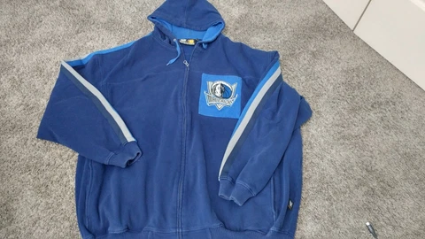 Dallas Mavericks G-III Sports Carl Banks Hoodie Jacket Bigman 3XL NBA Cover