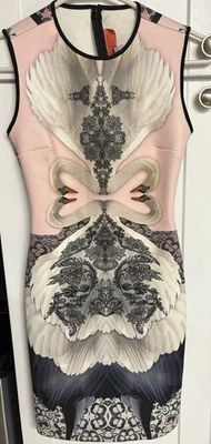 Vestido ajustado multicolor sin mangas Clover Canyon para mujer S Foto 1 de 4