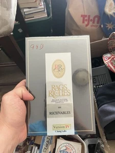 Amiga Payables Software Rags to Riches Chang Labs 1986 Commodore Seal Tear New - Picture 1 of 1