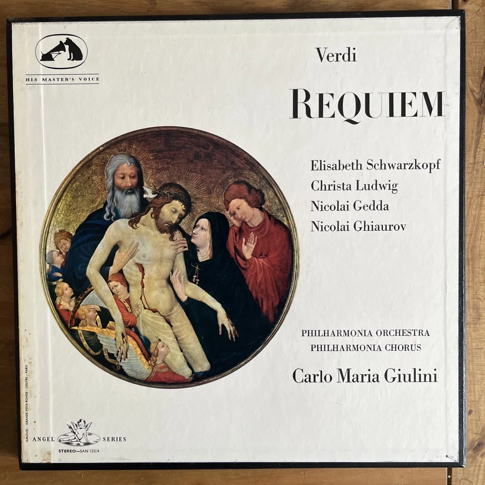 Verdi - Elisabeth Schwarzkopf, Christa Ludwig ‎– Requiem .Double Vinyl boxset - Image 1 of 4