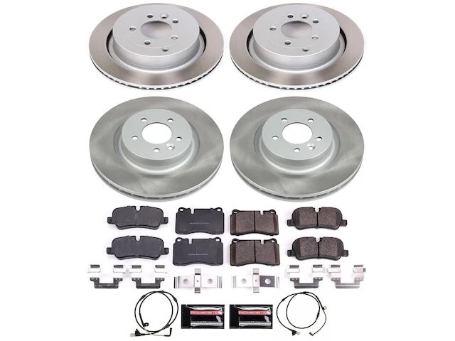 Kit de pastillas de freno y rotor delanteras y traseras para Land Rover Range Rover Sport PT61T4 Foto 1 de 1