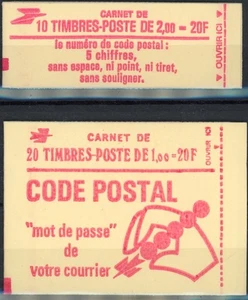[352] France lot of 2 complete very fine MNH booklets - closed - Picture 1 of 1