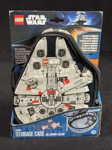 Small 200 bricks ZIPBIN Lego Star Wars MILLENNIUM FALCON 2011 Case NEW Neat-Oh! - Picture 1 of 2