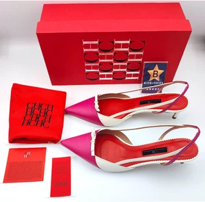 Carolina Herrera Slingpumps Schuhe Absatzschuhe Gr. UK 6 Neu mit Karton! UVP 420£ 👠 - Bild 1 von 19
