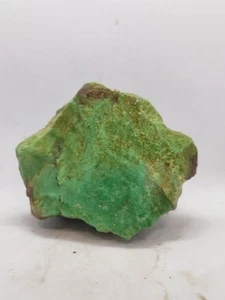 Chrysoprase Rough Rock 105x87mm – 475g Natural Green Mineral Specimen - Picture 1 of 6