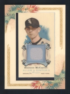 Topps Allen & Ginter 2006 #AGR-BM Brandon McCarthy Relics Chicago White Sox Foto 1 de 2
