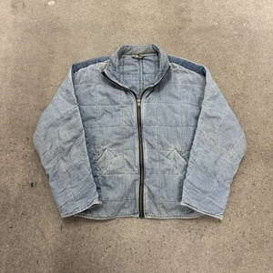 Free People Dolman Quilted Denim Jacket Size XS - Picture 1 of 10