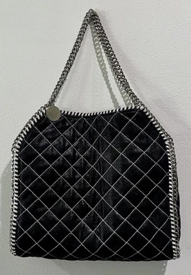 stella mccartney Silver Chain Hand Bag ( Black ) - Image 1 of 4