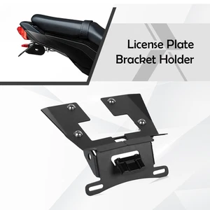 Stainless Motorcycle license plate bracket For HONDA MSX 125 Grom/SF 2016-2020 - Picture 1 of 6