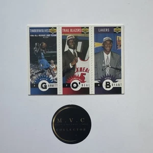NBA Upper Deck 1996 Mini - Kobe Bryant / Garnett Rookie Card. Lakers Hall Of Fame - Bild 1 von 15