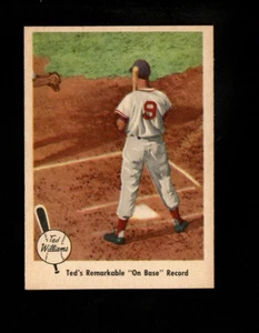 2357* 1959 Fleer Ted Williams # 76 Teds notevole su disco di base quasi nuovo-MT - Foto 1 di 2