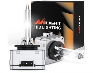 2 Nilight D1S HID Headlight Bulb, 6000K Diamond White D1S Bulb Super Bright High - Foto 1 di 12