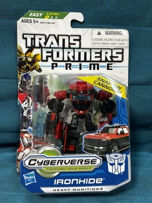 2012 HASBRO Transformers Prime Cyberverse AUTOBOT IRONHIDE Commander - NEW! - Image 1 of 4