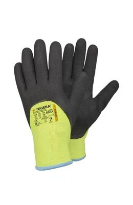 2 Paar Ejendals Tegera 683A Winterhandschuhe Arbeitshandschuhe gelb gefüttert - Bild 1 von 3