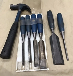Stanley Hammer 767g & 6 Schrägkantenmeißel  - Bild 1 von 12
