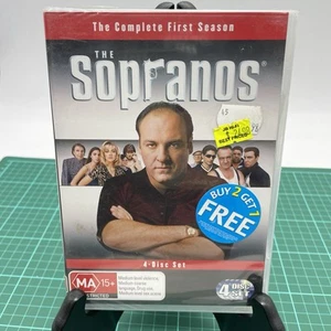 DVD The Sopranos Complete 1st First Season 4 Disc Set R4 Brand New & Sealed - Imagen 1 de 5