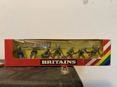 Gran Bretaña Detalle Modelos Basados en Metal Lote de 7 Soldados de Infantería Alemania Foto 1 de 4