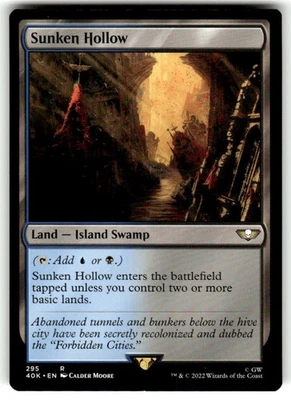 Sunken Hollow Universes Beyond: Warhammer 40000 Regular MTG - Image 1 of 2