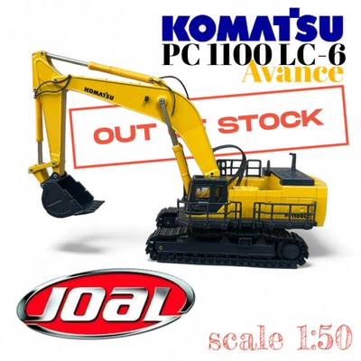 JOAL - Escavatore KOMATSU PC1100LC-6 Avance - Scale 1:50 OUT OF STOCK - Immagine 1 di 4