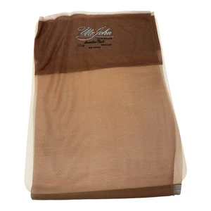 Vintage Mr John Seamless Mesh Stockings Size 10 1/2M Bagatelle Mauve RHT - Picture 1 of 6