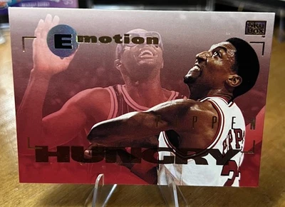 1995 Skybox Emotion #13 Scottie Pippen Chicago Bulls - Image 1 of 2
