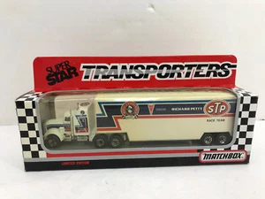 NASCAR Matchbox Transporters: Richard Petty Enterprises #43 STP 1:87 Scale - Picture 1 of 5