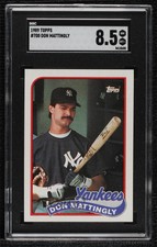 1989 Topps Don Mattingly #700 SGC 8.5