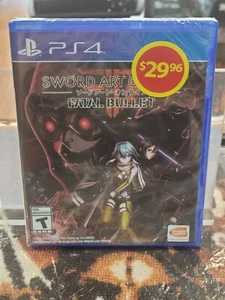 Sword Art Online Fatal Bullet Ps4 SELLADO EN/FR ¡Envío gratuito en Canadá!! - Imagen 1 de 6
