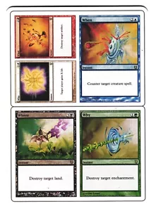 Magic The Gathering MTG - Unhinged UNH 2004 #120 Who What When Where Why NM FOIL - Picture 1 of 10