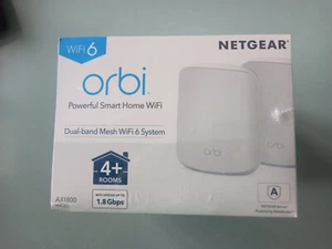 NETGEAR Orbi Dual-Band Mesh WiFi 6 Router 2-pack - Photo 1/1