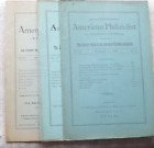 The American Philatelist lot of 3 vintage copies from late 1800s