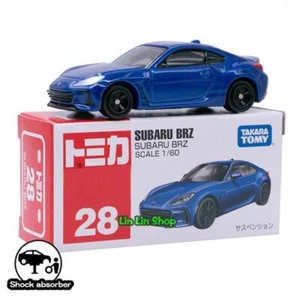 Tomica #28 1/60 Subaru BRZ Takara Tomy Diecast Model New Vehicle Gift Collect - Picture 1 of 4