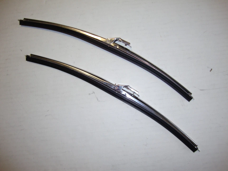 Par de limpiaparabrisas de acero inoxidable Chevrolet GMC Truck Suburban K5 1973-1984 Foto 1 de 1