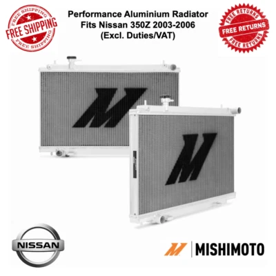 Mishimoto Manual Aluminum Radiator Fits 2003-2006 Nissan 350Z #MMRAD-350Z-03 - image 1 of 4